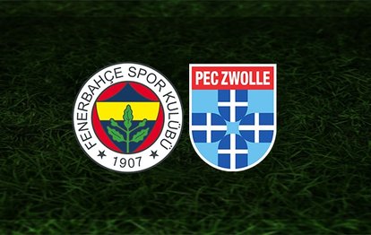 Son dakika Fenerbahçe maçı haberleri: Fenerbahçe - PEC Zwolle maçı ne zaman, saat kaçta ve hangi kanalda? Şifresiz mi? | FB haberleri