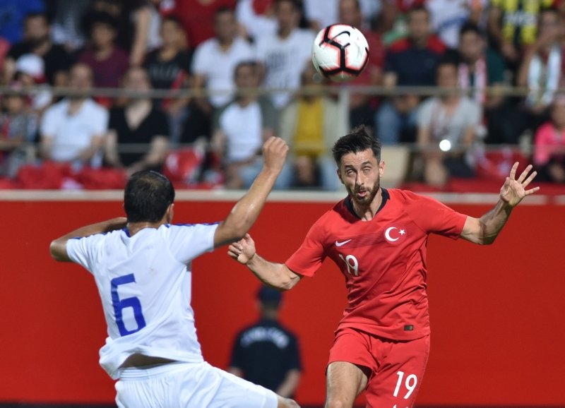 Türkiye - Özbekistan maçından kareler...