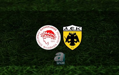 Olympiakos - AEK maçı ne zaman? Saat kaçta ve hangi kanalda?
