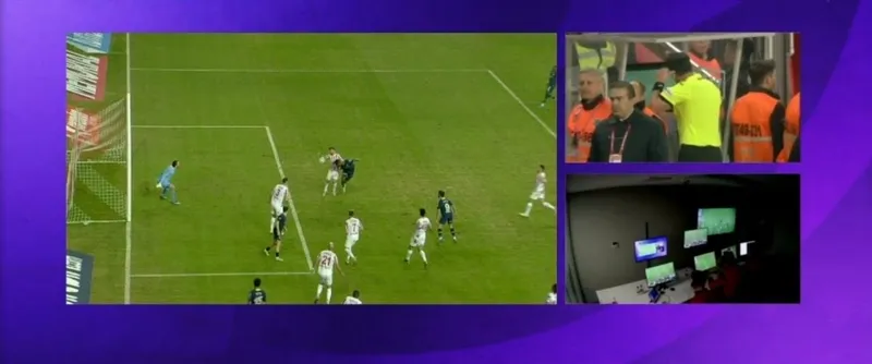 Fenerbahçe VAR sonrası penaltı kazandı! İşte o pozisyon - 1