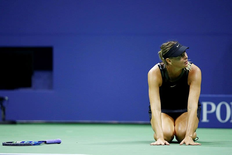 Sharapova’nın gözyaşları