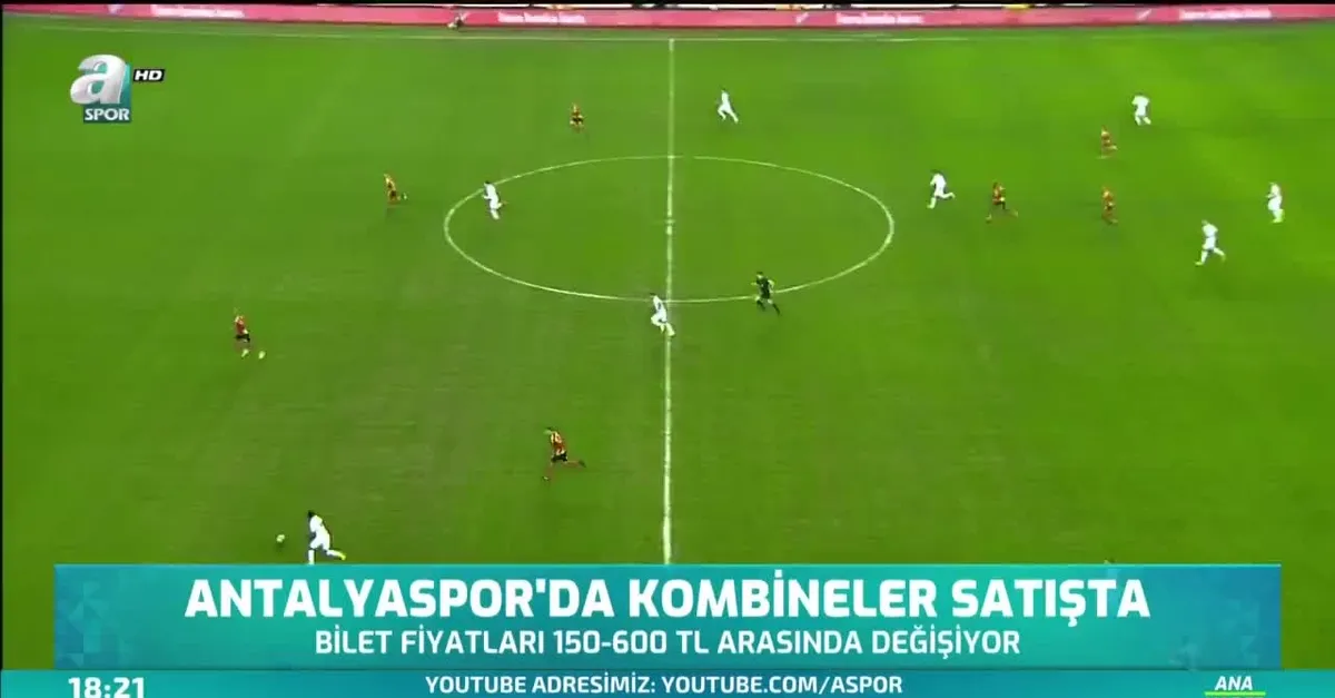 Antalyaspor'da kombineler satışta