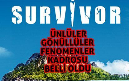 SURVIVOR 2023’TE KADRO BELLİ OLDU | Survivor 2023 ünlüler, gönüllüler, fenomenler yarışmacıları kim? Survivor’da bu sene kimler yarışacak?
