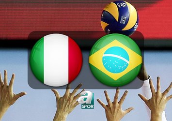 İtalya-Brezilya voleybol maçı saat kaçta?