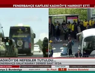 Fenebahçe kafilesi Kadıköy'e hareket etti