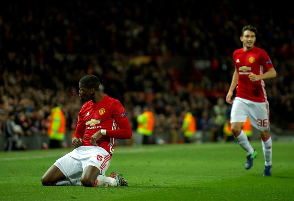 Manchester United - Fenerbahçe maçından kareler