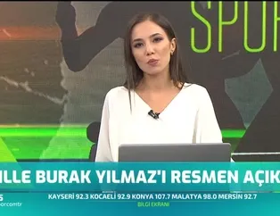 Lille Burak Yılmaz'ı resmen açıkladı!