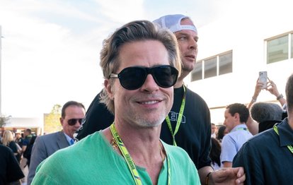 Ünlü oyuncu Brad Pitt Formula 1 ABD Grand Prix’ine gitti!