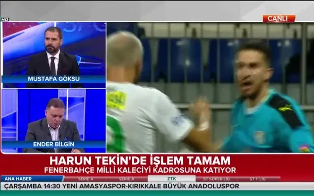 Harun Tekin'de işlem tamam