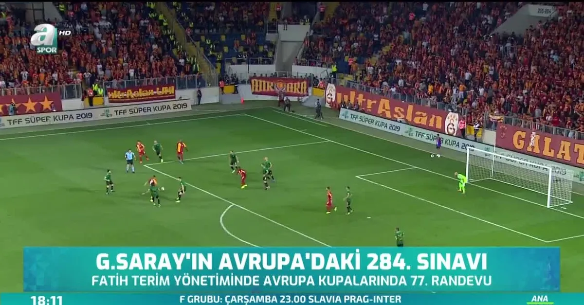 Galatasaray'ın Avrupa'daki 284. sınavı