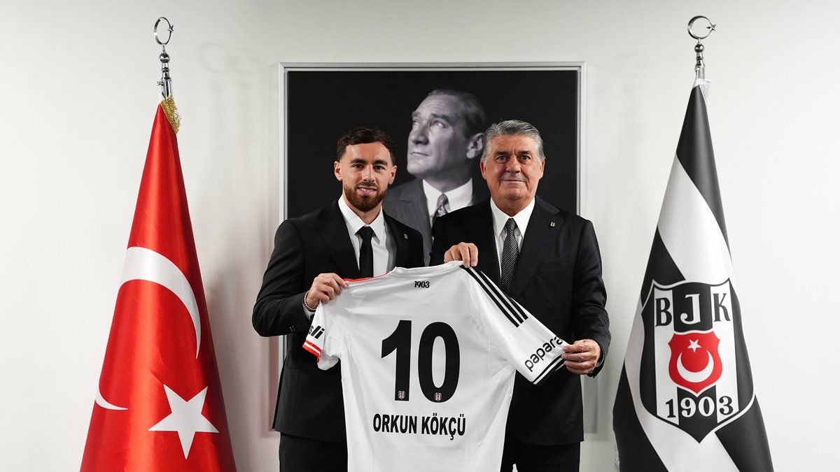 Beşiktaş Orkun Kökçü'yü KAP'a bildirdi! İşte sözleşme detayları Beşiktaş Orkun Kökçü'yü KAP'a bildirdi! İşte sözleşme detayları