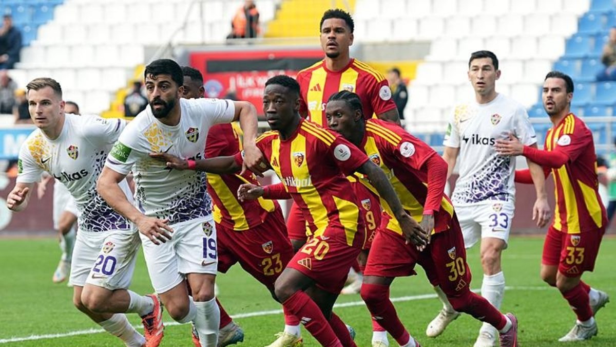 İkas Eyüpspor ile Zecorner Kayserispor berabere kaldı! İşte maçın özeti