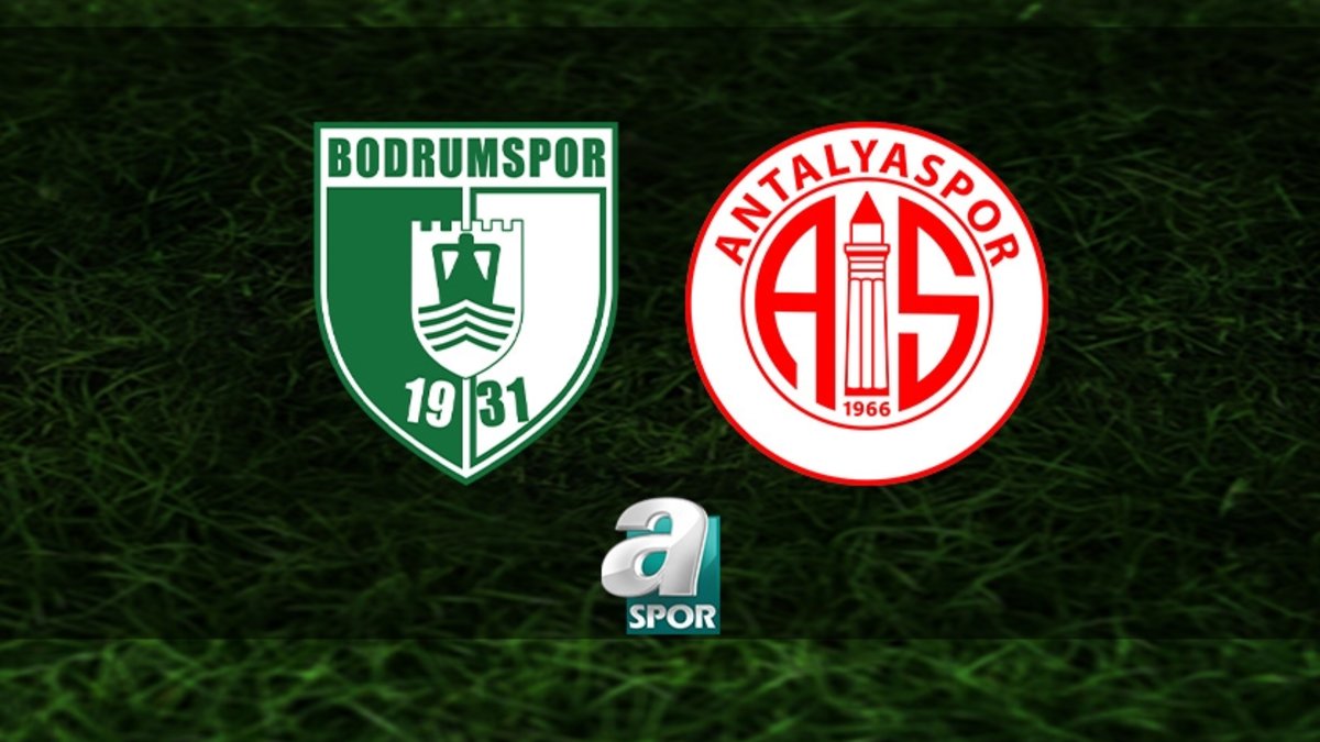 Sipay Bodrum FK-Onvo Antalyaspor maçı CANLI | Trendyol Süper Lig Sipay Bodrum FK-Onvo Antalyaspor maçı CANLI | Trendyol Süper Lig