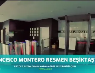 Francisco Montero resmen Beşiktaş'ta