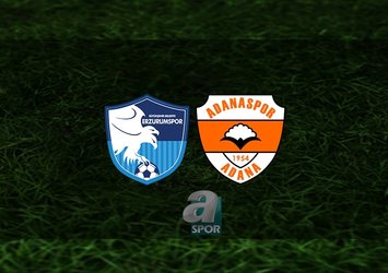 BB Erzumspor - Adanaspor maçı ne zaman?