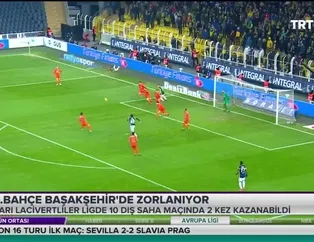Fenerbahçe Başakşehir'de zorlanıyor