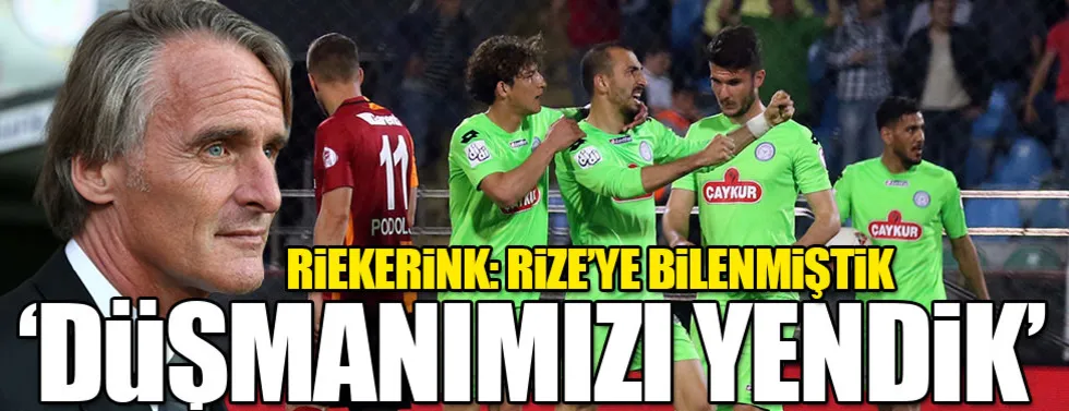'Son maçlardaki düşmanımızı yendik'