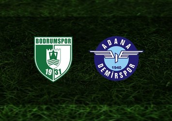 Bodrum FK - Adana Demirspor maçı ne zaman?