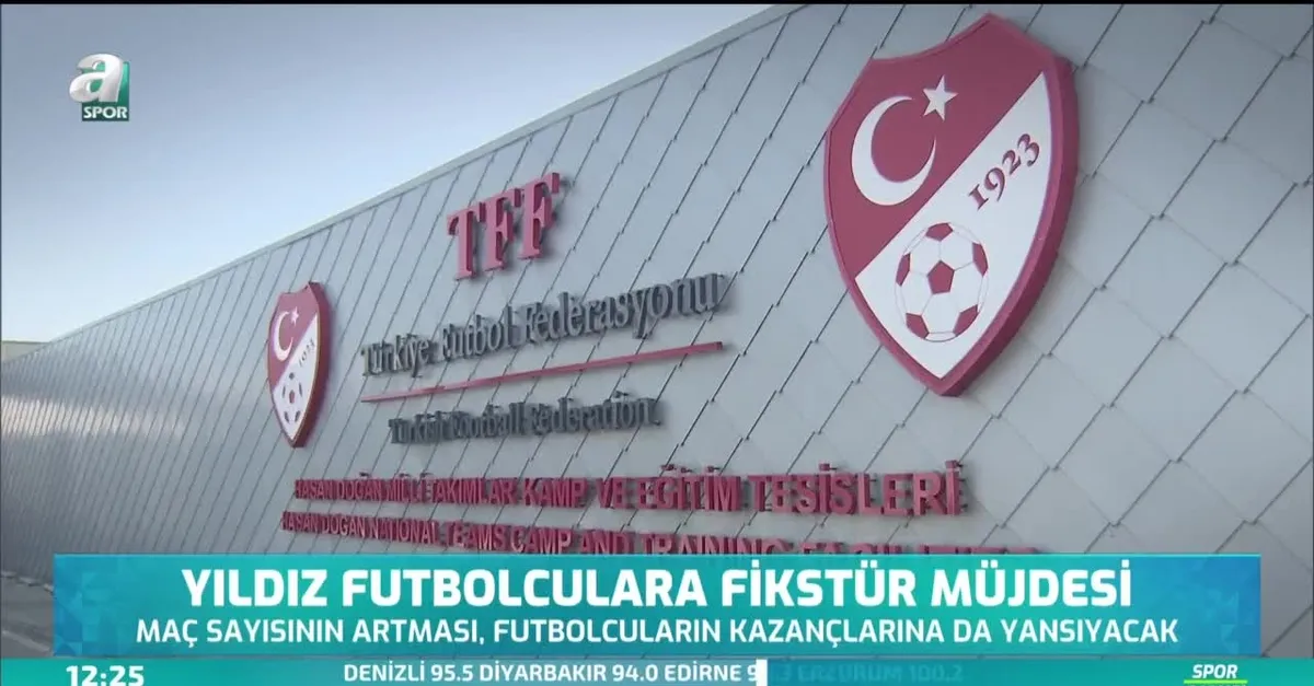 Yıldız futbolculara fikstür müjdesi!