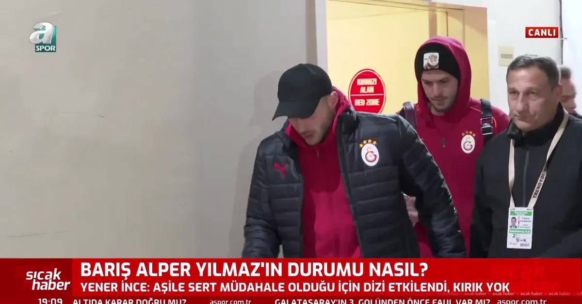 İşte Barış'ın son hali! Stadyumu böyle terk etti
