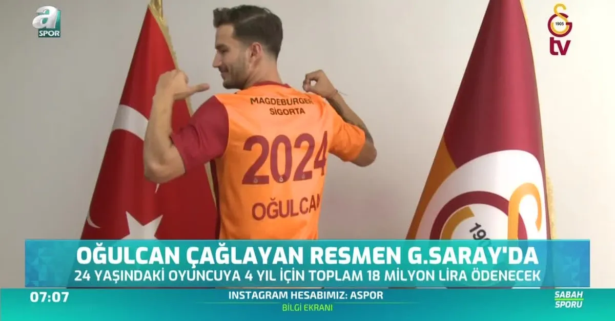 Oğulcan Çağlayan resmen Galatasaray'da