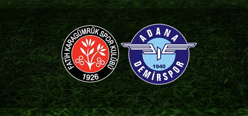 Karagümrük - Adana Demirspor maçı CANLI