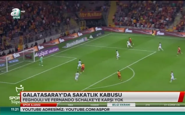 Galatasaray'da sakatlık kabusu