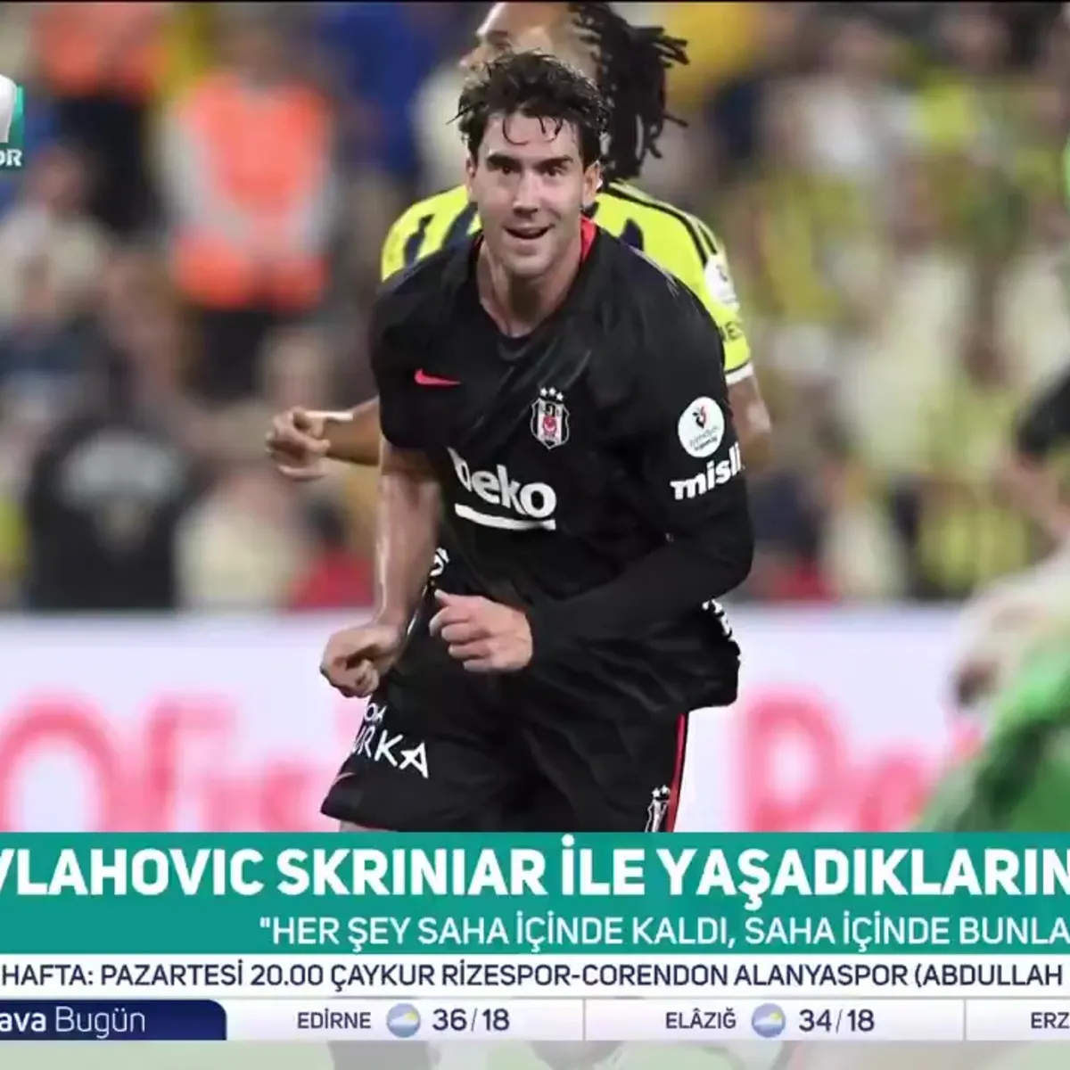Dusan Vlahovic'ten derbi sonrası Skriniar yanıtı! Yaşananları anlattı