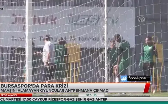 Bursaspor'da para krizi
