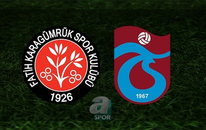 Karagümrük Trabzonspor maçı CANLI Trabzonspor maçı canlı izle