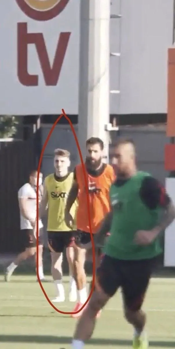 Galatasaray'da Kerem Aktürkoğlu idmana çıktı! İşte o fotoğraf - 1