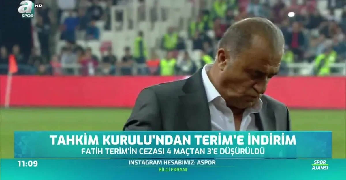 Tahkim Kurulu'ndan Terim'e indirim