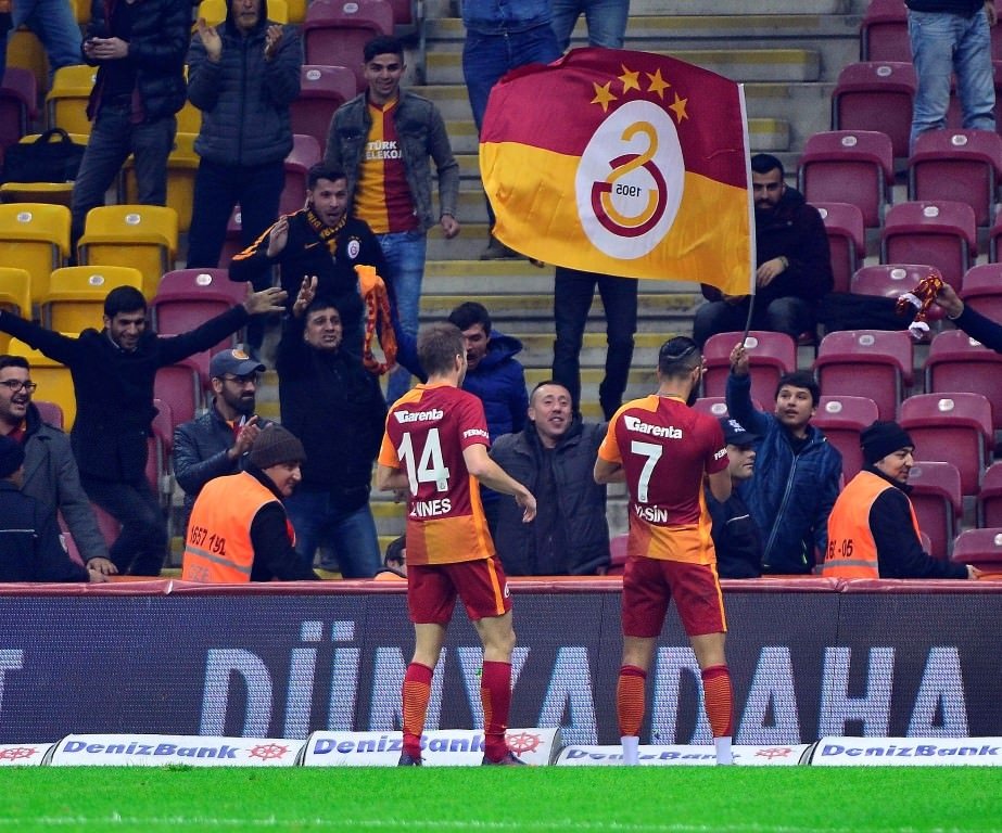 Galatasaray-Bursaspor karşılaşmasından kareler