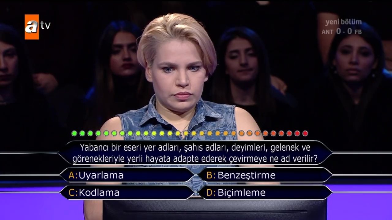 Kim Milyoner Olmak İster 796. bölüm soru ve cevapları | Futbol sorusu geceye damga vurdu