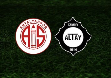 Antalyaspor - Altay | CANLI