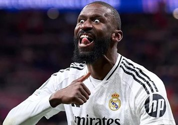 Real Madrid'de Rüdiger şoku
