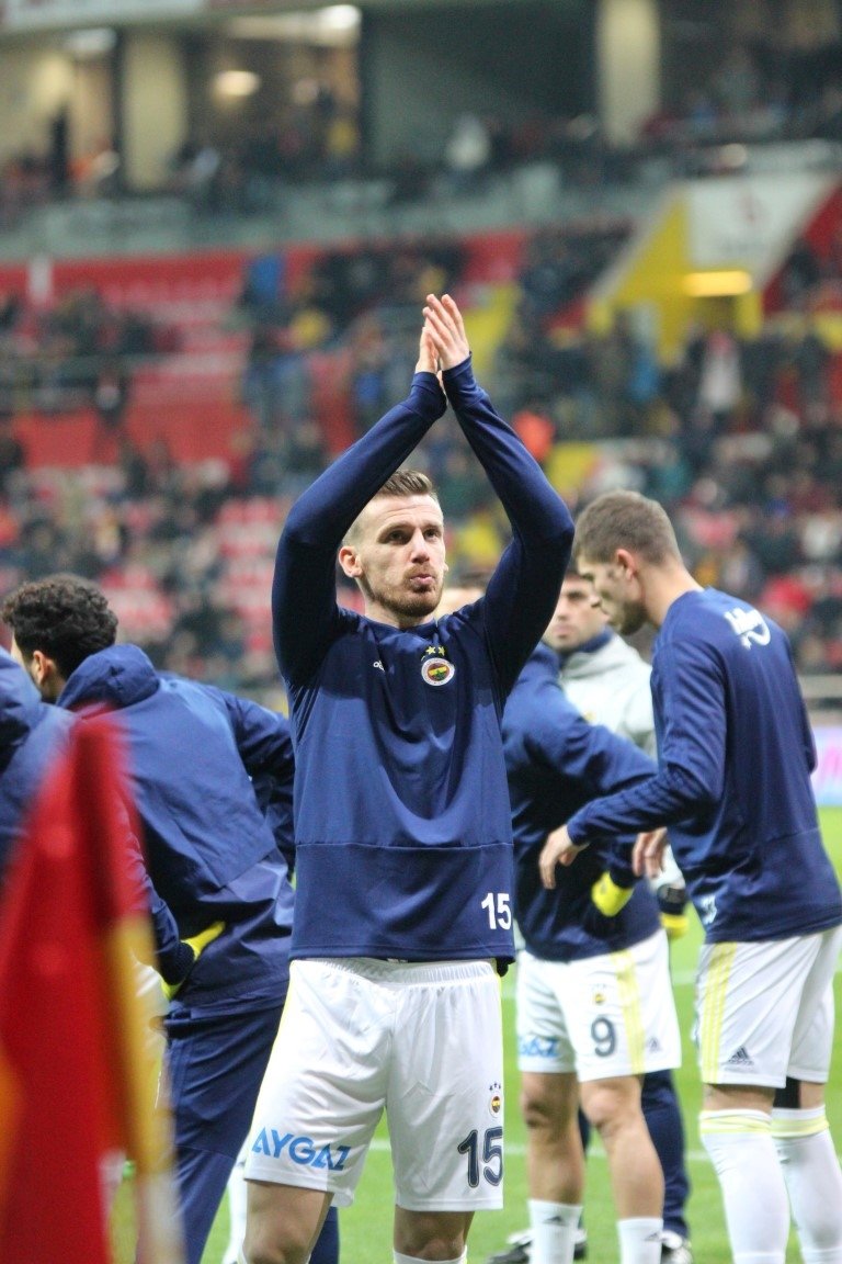 Kayserispor - Fenerbahçe maçından kareler!