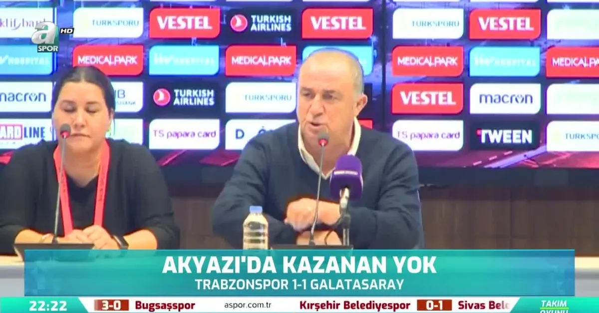 Fatih Terim şok saldırıyı basın toplantısında açıkladı!