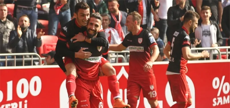 Samsunspor 3 puanı tek golle aldı