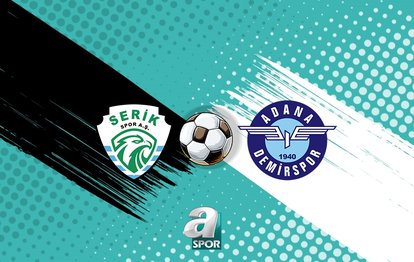 Serikspor - Adana Demirspor canlı yayın | Serikspor - Adana Demirspor maçı ne zaman, saat kaçta, hangi kanalda?