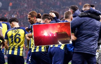 Galatasaray derbisi sonrası Fenerbahçe’ye Samandıra’da coşkulu karşılama