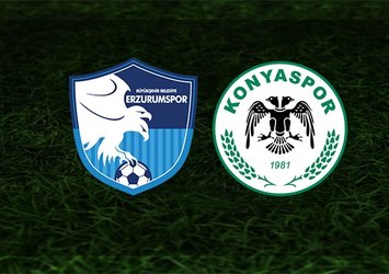 BB Erzurumspor-Konyaspor | CANLI