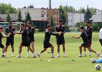 Milliler hazırlıklarını sürdürdü!