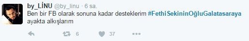 Galatasaray, Fethi Sekin’in oğlu için söz verdi
