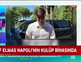 Eljif Elmas Napoli kulüp binasında