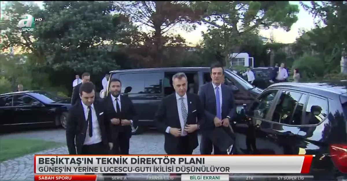Beşiktaş'ın teknik direktör planı