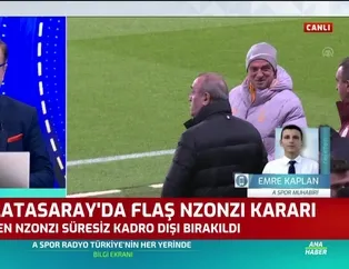 Galatasaray'dan flaş Nzonzi kararı!
