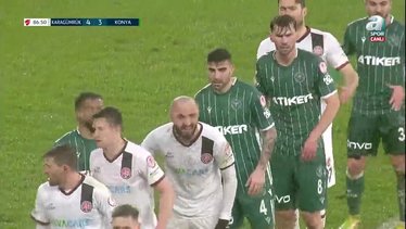 GOL Karagümrük 4-4 Konyaspor