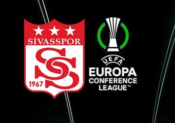Sivasspor'un Konferans Ligi Ön Eleme'sindeki rakibi belli oldu!