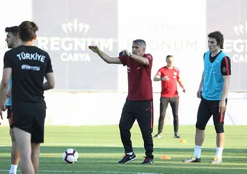 A Milli Takım'da mesai başladı